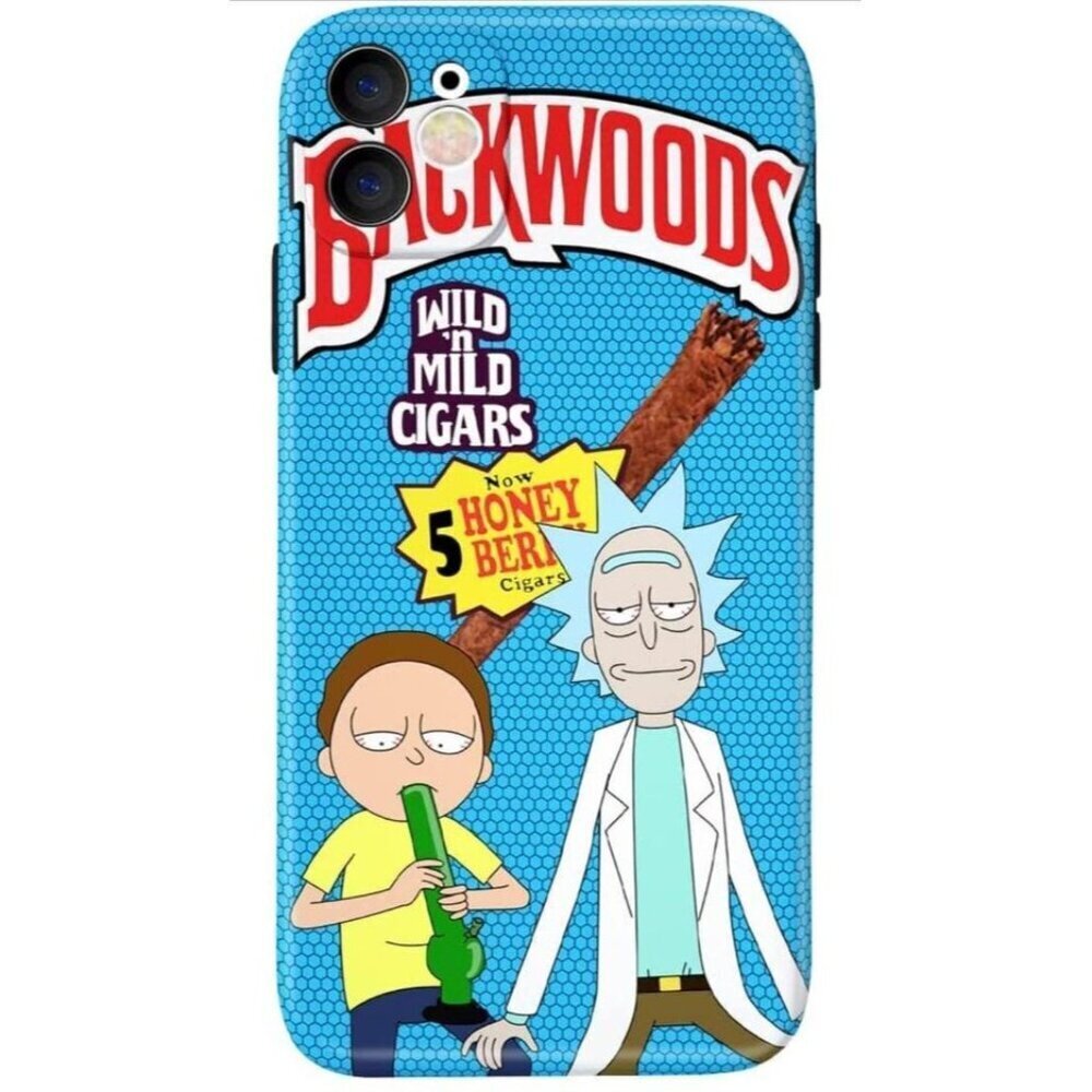 Rick & Morty Phone case for iphone 11 Blue